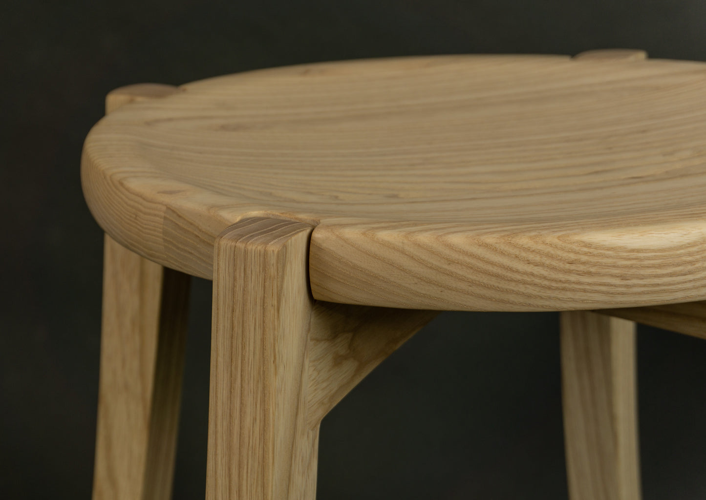 Éabha Stool - Ash Hardwood